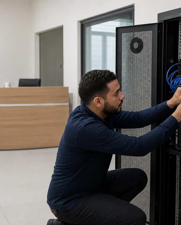 Sauvegarde de dossiers clients sur un NAS dans un cabinet à Laâyoune